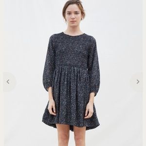 Apiece Apart Olivas Floral Smocked Mini Dress